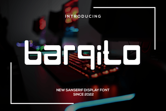 Barqito: A Modern Sans Serif for Bold Branding