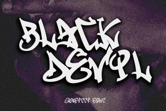 Black Devil: A Bold Graffiti Font for Creative Branding