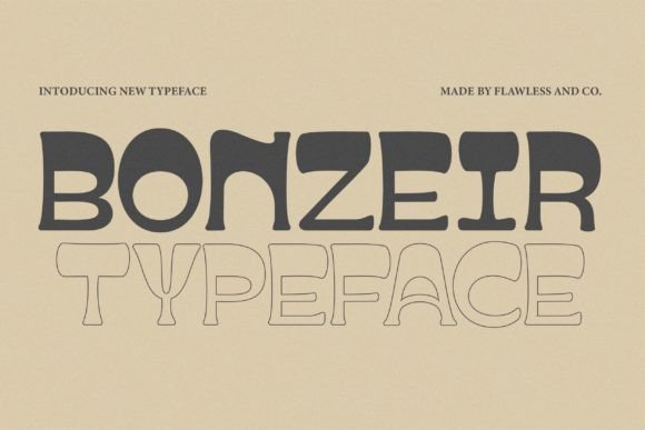 Boost Your Brand with Bonzeir: A Modern Retro Font