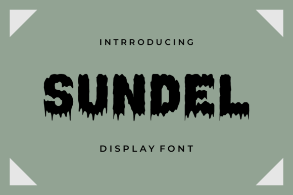 Bring Spooky Charm to Your Creations with Sundel Font