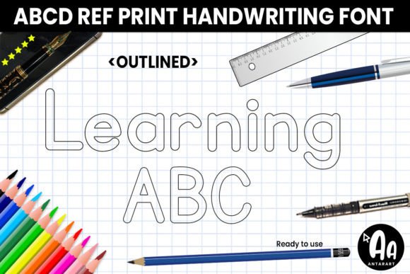 Creating a Unique Brand with Abcd Ref Outlined Font