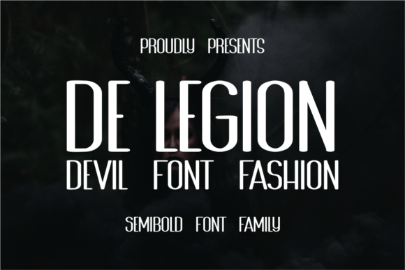 De Legion Devil: A Stylish Display Font for Modern Web Design