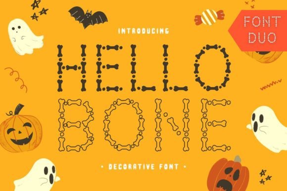 Discover Hello Bone: A Playful Display Font for Web Design