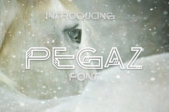 Discover Pegaz: A Futuristic Display Font for Modern Publishing