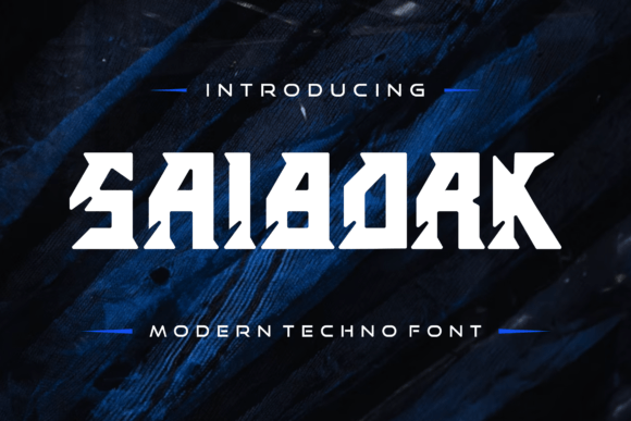 Discover Saibork: A Versatile Display Font for Crafters