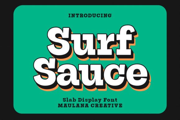 Discovering Surf Sauce: A Font for Editorial Elegance