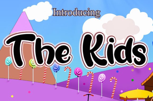 Discovering The Kids: A Charming Display Font for Editorial Design