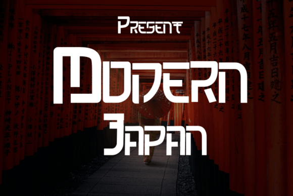 Enhance Your Brand with Modern Japan Font