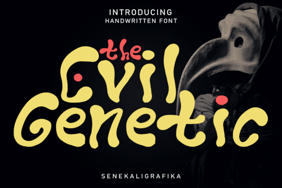 Enhance Your Brand with The Evil Genetic Font