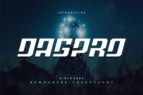Enhance Your Editorial Design with Dagpro, a Modern Display Font