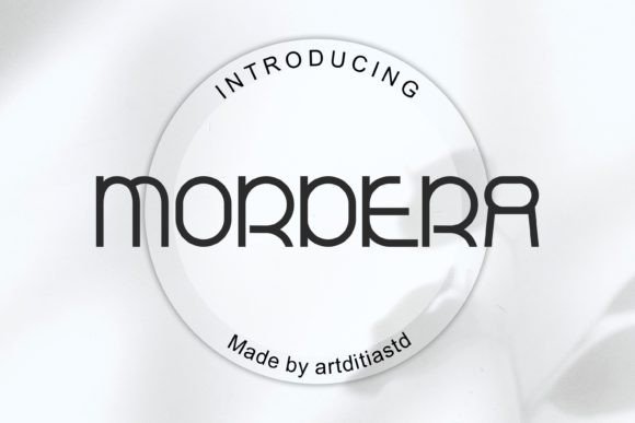 Enhancing Web Design with Mordera: A Modern Display Font