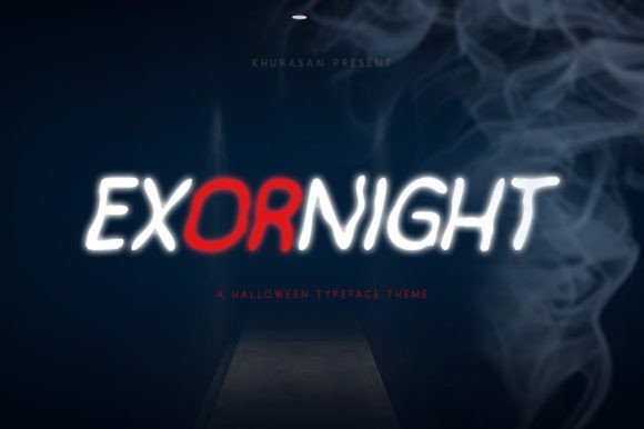 Exornight: A Unique Font for Memorable Branding