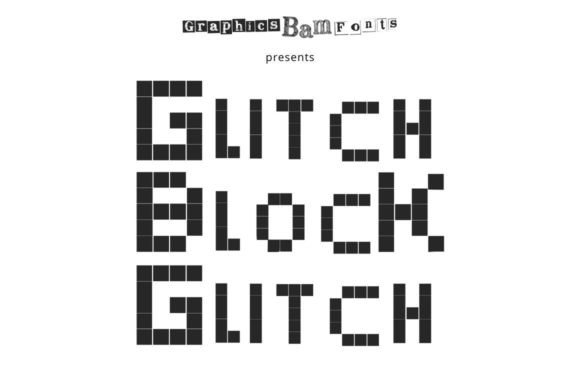 Glitch Block: A Retro Font for Modern Web Design