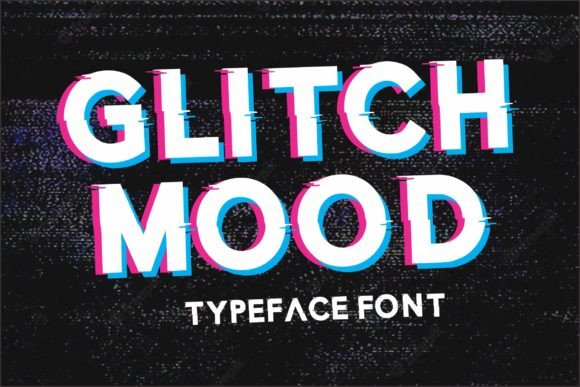 Glitch Mood: A Fun and Quirky Display Font for Web Design