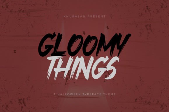 Gloomy Things: A Unique Display Font for Memorable Branding