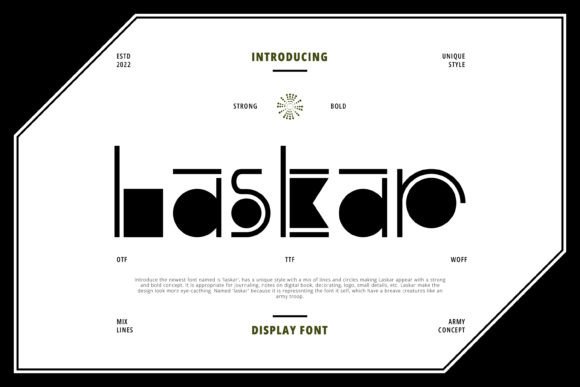 Laskar: Finding a Font for the Quiet Moments