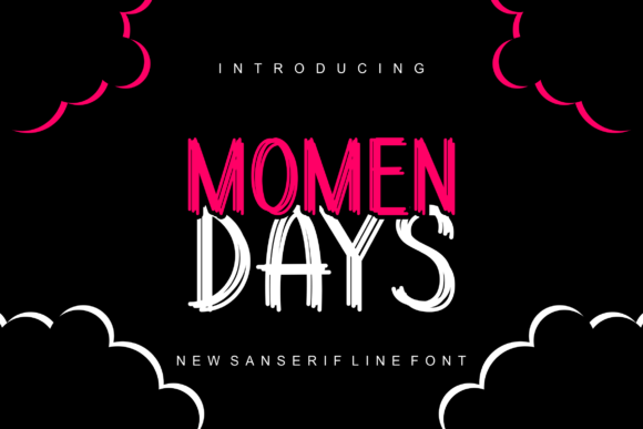 Momendays: A Display Font Perfect for Creative Makers