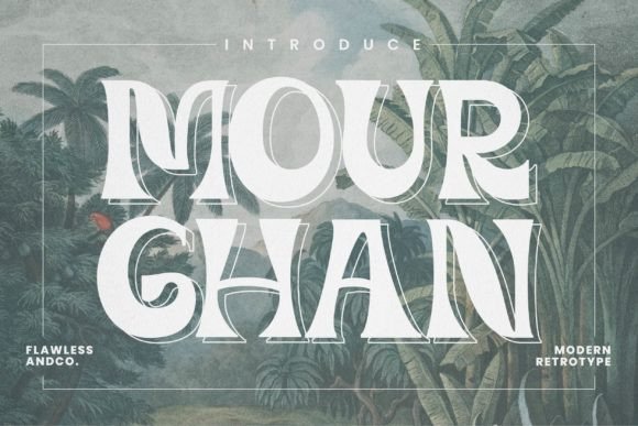 Mourghan: A Display Font for Editorial Mood and Identity