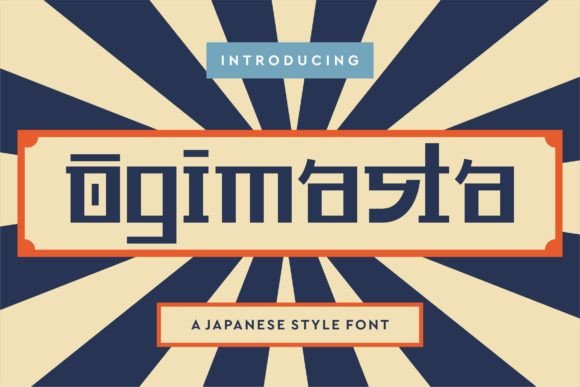 Ogimasta: A Unique Font for Editorial Design