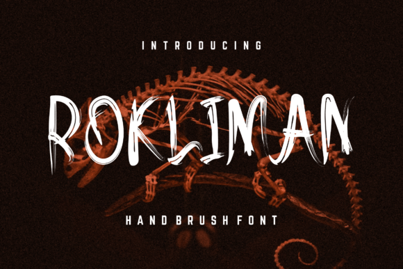 Rokliman: A Mysterious and Modern Display Font