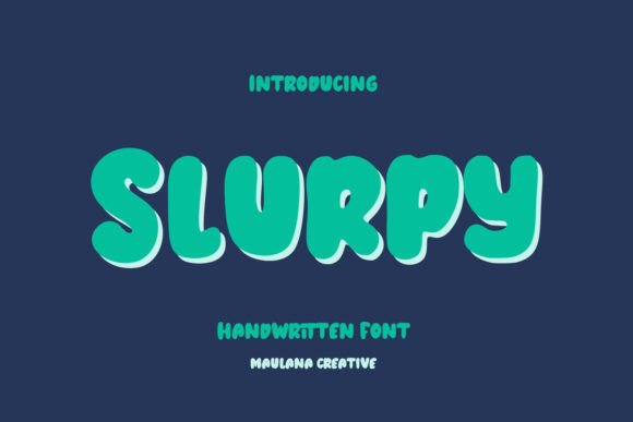 Slurpy: A Charming Handwritten Font for Crafters