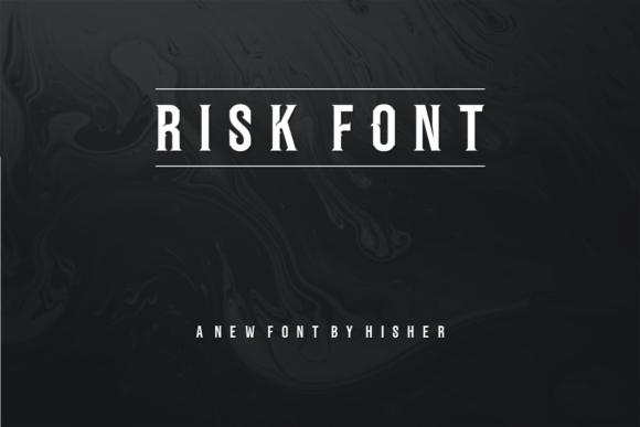 The Risk Font: Elevate Your Craft Projects