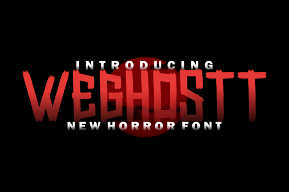 Weghostt: A Modern Display Font for Editorial Elegance